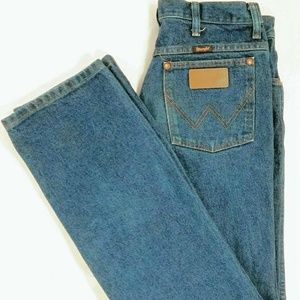 Vintage Wrangler Denim Jeans Cowboy Cut Sz 30x32